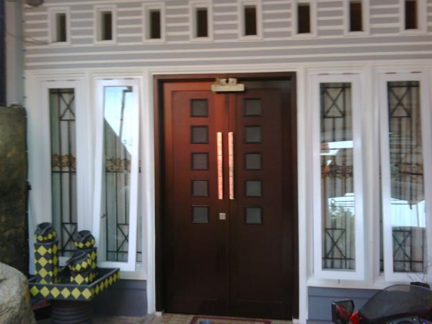 Pintu Rumah Kayu Jati Minimalis Desain Terbaru Nirwana