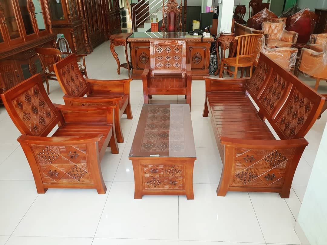 harga kursi tamu minimalis kayu jati jepara