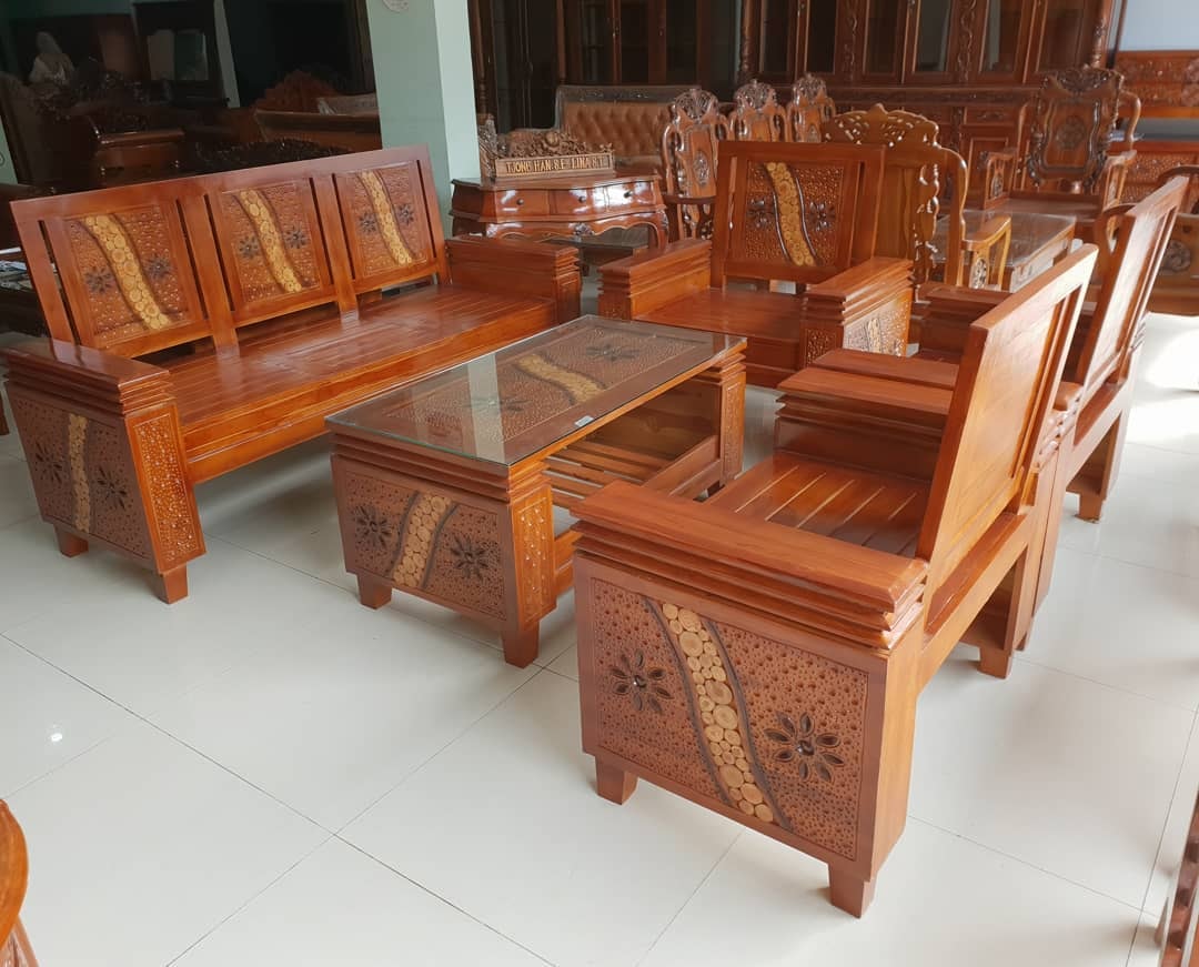 kursi tamu kayu jati minimalis terbaru