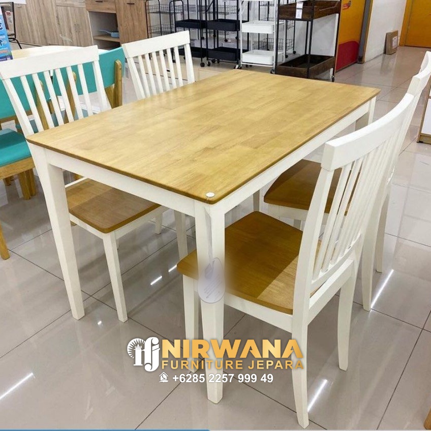 Great Quality Meja Makan Minimalis Modern Cat Duco