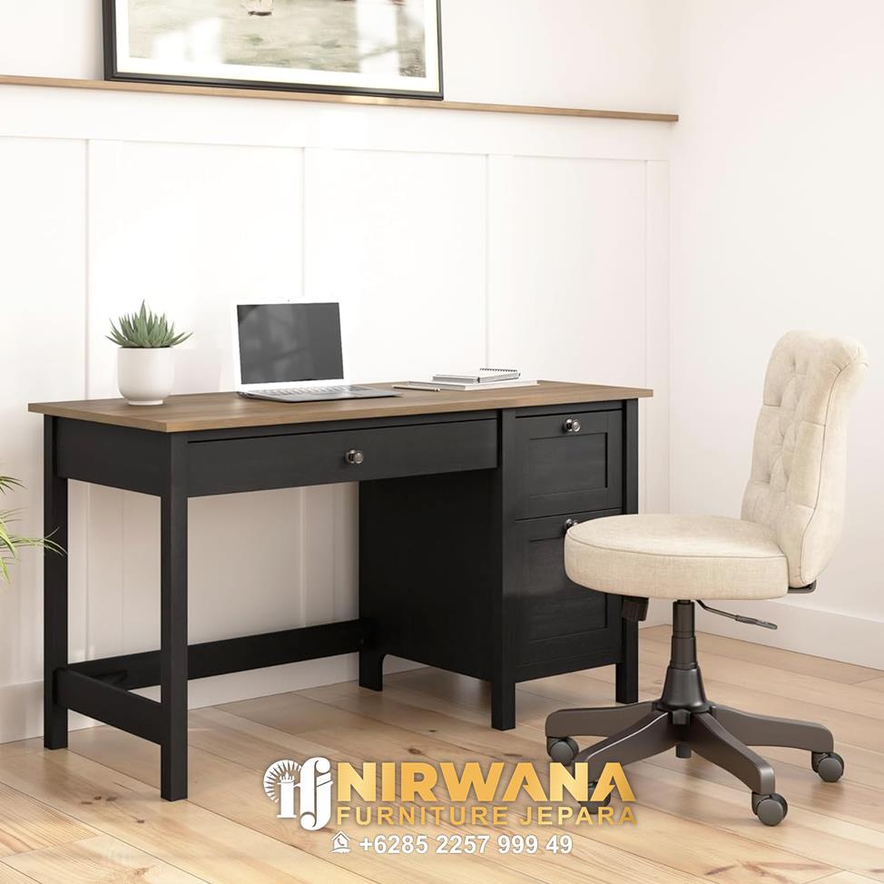 New Arrival Meja Kantor Murah Model Minimalis Kayu Jati