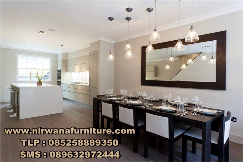 meja makan minimalis elegan