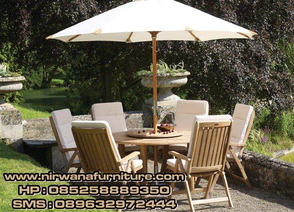 meja payung garden mewah