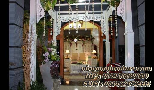 Jual Pergola Ukiran Untuk Dekorasi Pelaminan