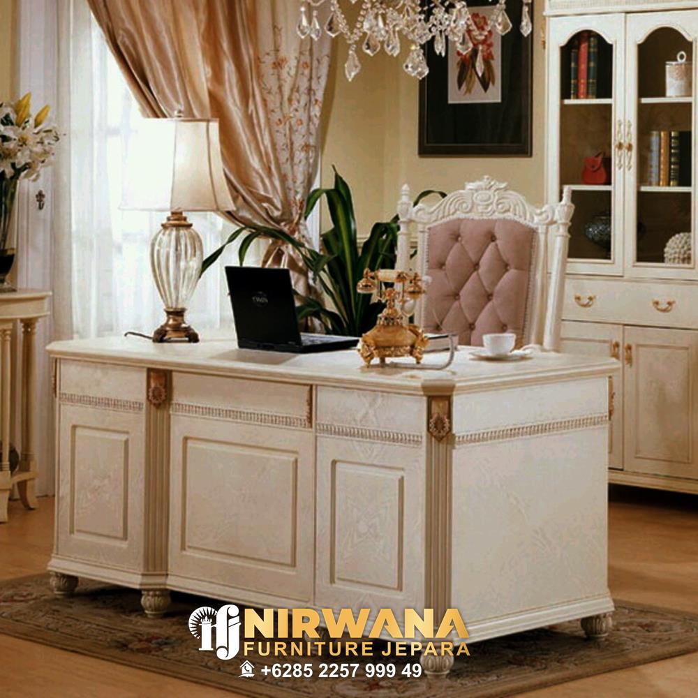 Meja Kantor Model Home Office Meja Kerja Minimalis Modern