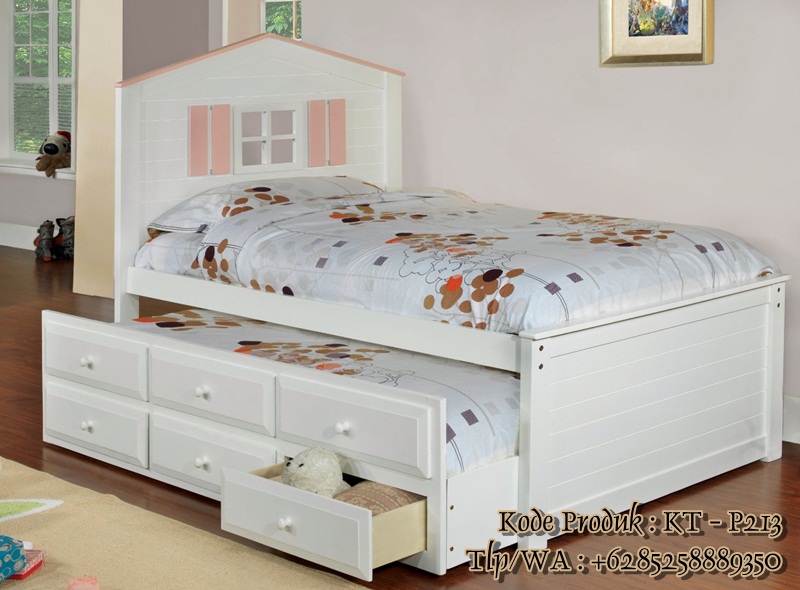 tempat-tidur-sorong-model-rumah-rumahan