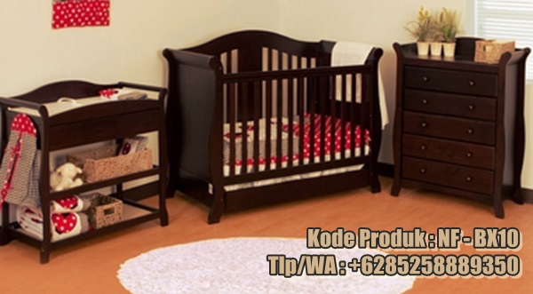 set-ranjang-bayi-model-minimalis-kayu-jati-tua
