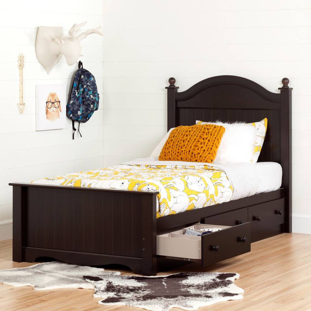 tempat tidur anak minimalis kayu jati