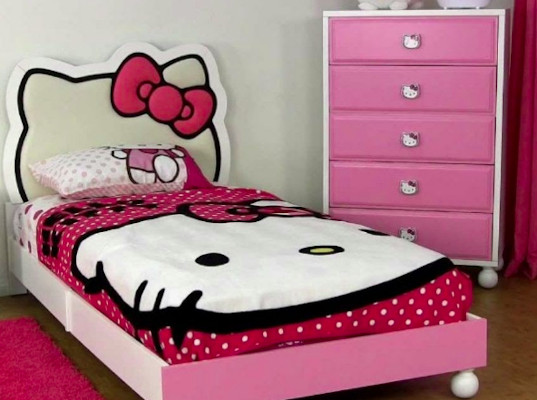 tempat tidur anak karakter kartun 3