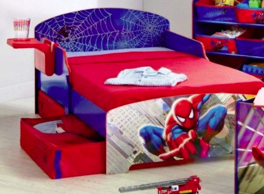 tempat tidur anak karakter kartun 4