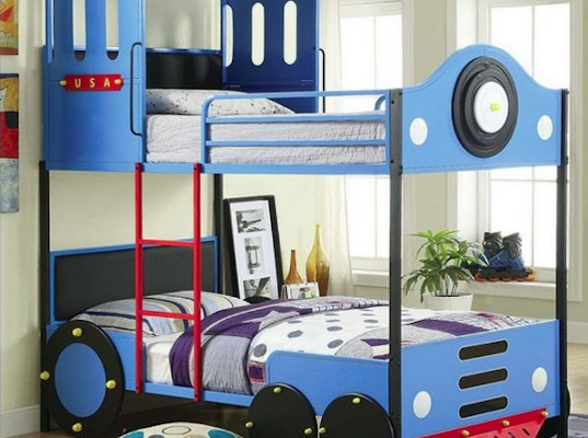 tempat tidur anak karakter kartun 5