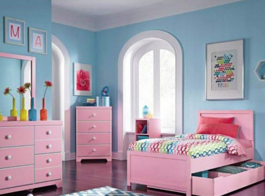 tempat tidur anak sorong minimalis 4