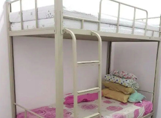 tempat tidur tingkat besi multifungsi untuk anak 2