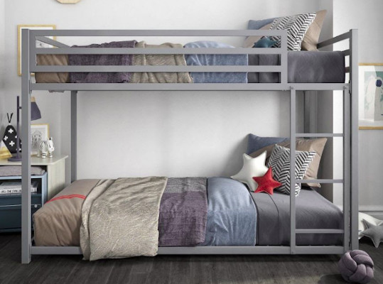 tempat tidur tingkat besi multifungsi untuk anak 5