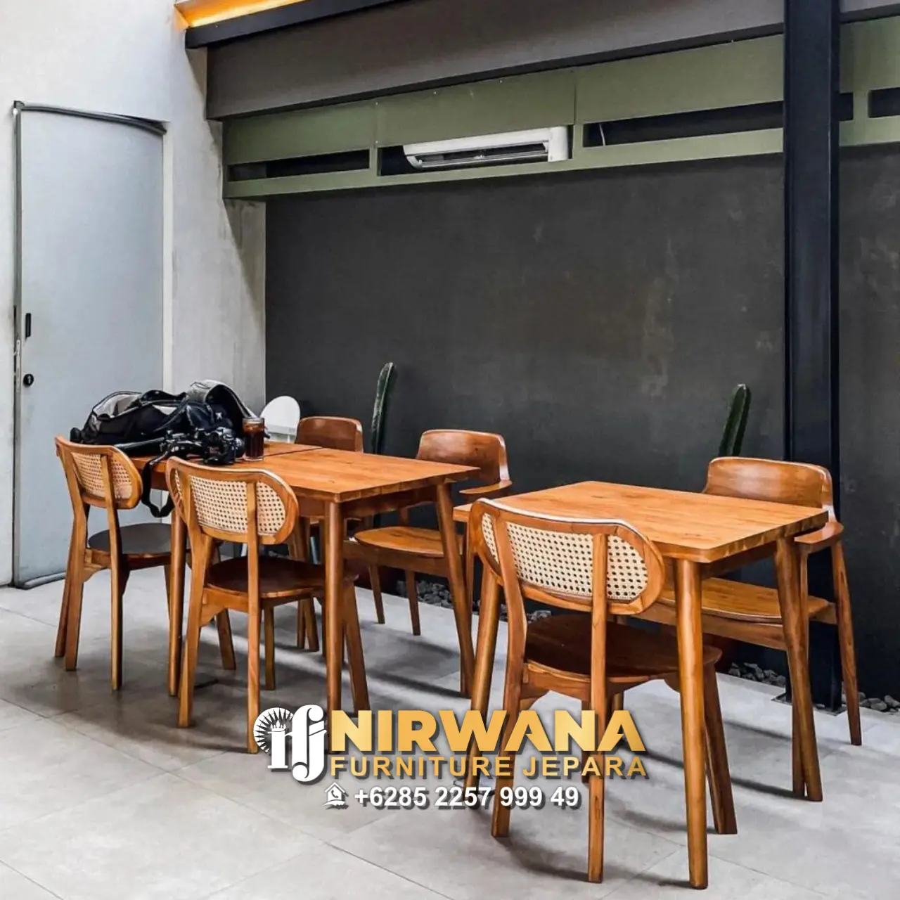 Model Kursi Meja Makan Minimalis Cafe Jakarta Bandung