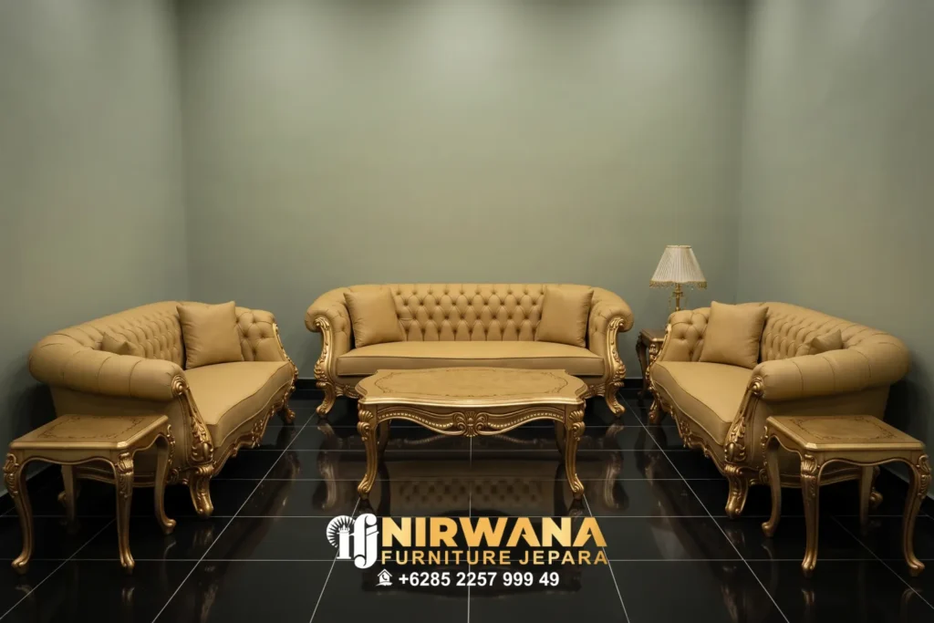 Model Sofa Kursi Tamu Mewah Model Minimalis Klasik Jepara